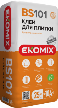 Плиточный клей для внутренних работ EKOMIX BS101